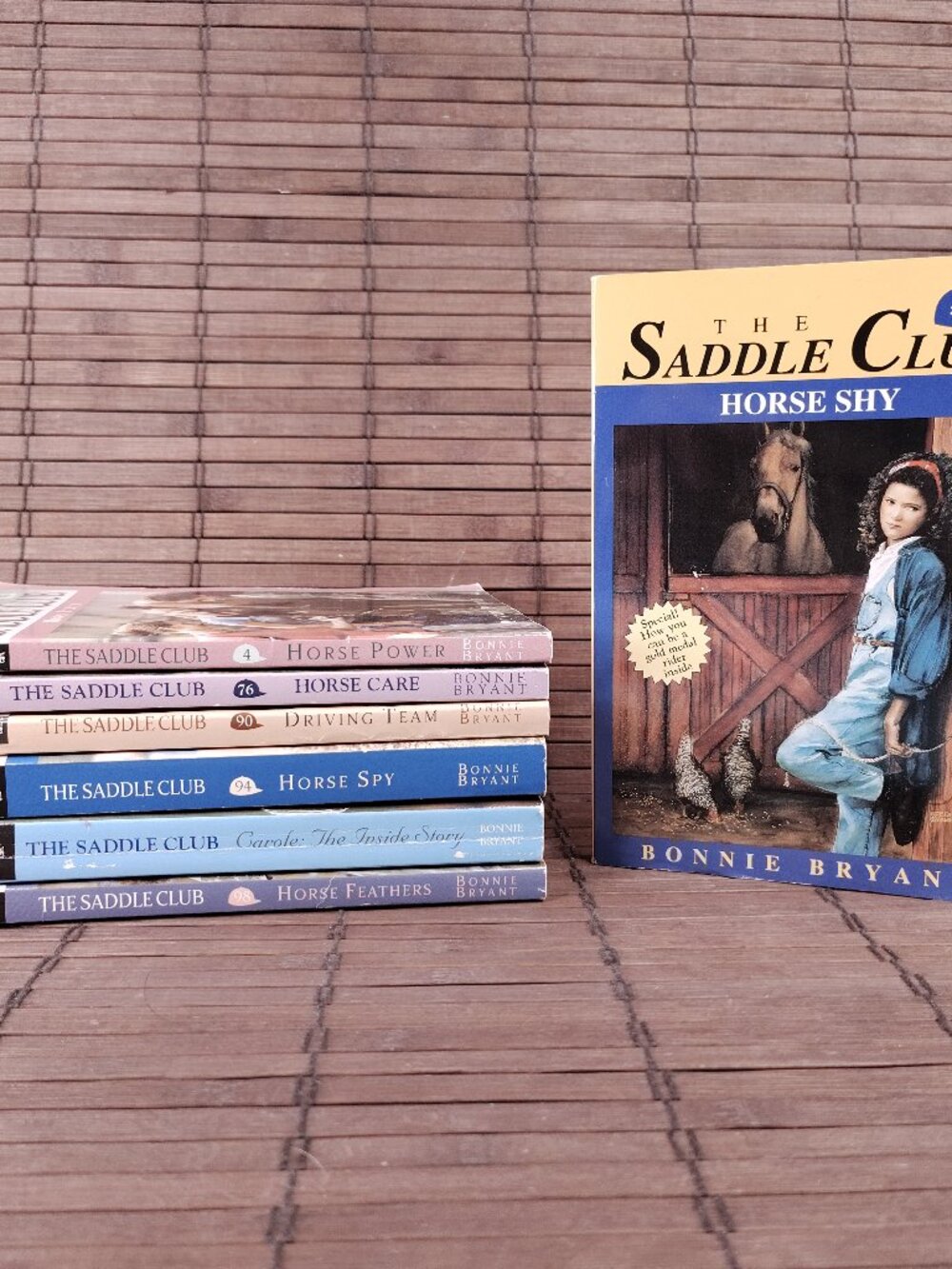 Lot Of 7 The Saddle Club Bonnie Bryant RL 5 PB Chapter Books Horses